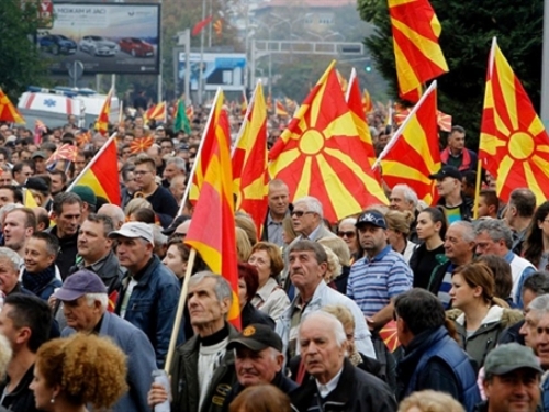 Nastavljeni prosvjedi u Makedoniji