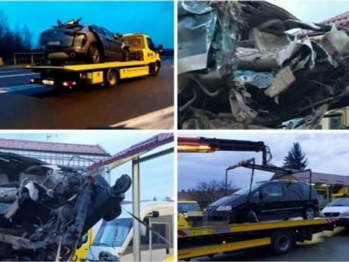 Hrvatska: U sudaru više vozila 3 osobe poginule, 12 ozlijeđeno