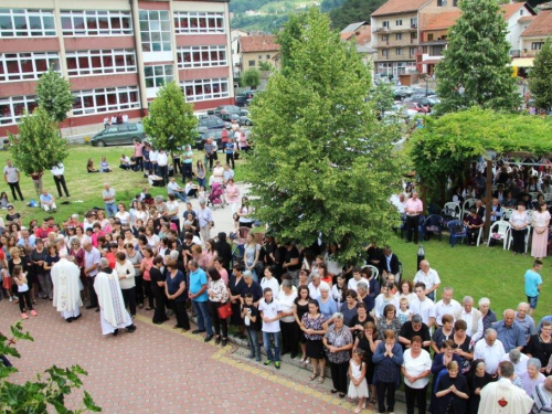 FOTO: Vanjska proslava patrona župe Prozor