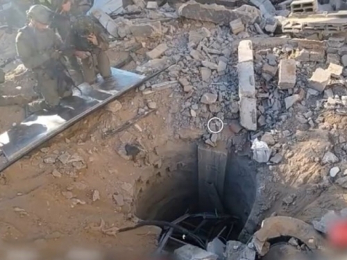 Izrael objavio snimku kod bolnice u Gazi: ''Ovo je Hamasov tunel''