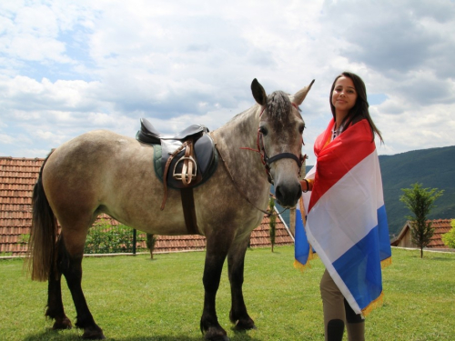 Ana Ćuk i njezina ljubimica Maggie