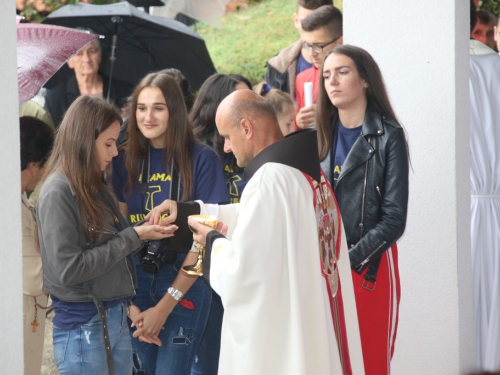 FOTO: Vanjska proslava sv. Franje u Rumbocima