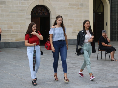 FOTO: Na Šćitu započela priprava za Veliku Gospu