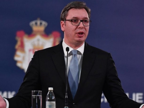 Vučić: Politiku Srbije će voditi njezin predsjednik i vlada, a ne vlada Hrvatske