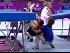 Azerbajdžanac ulovio poljskog gimnastičara koji je padao s trampolina