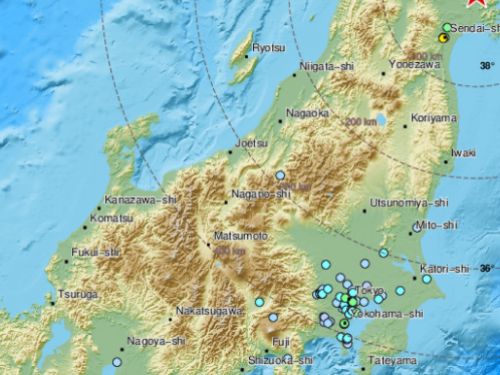 Potres od 7 po Richteru pogodio Japan