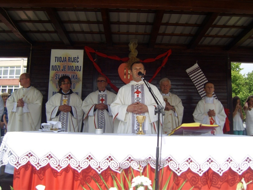 FOTO: Vanjska proslava patrona župe Prozor