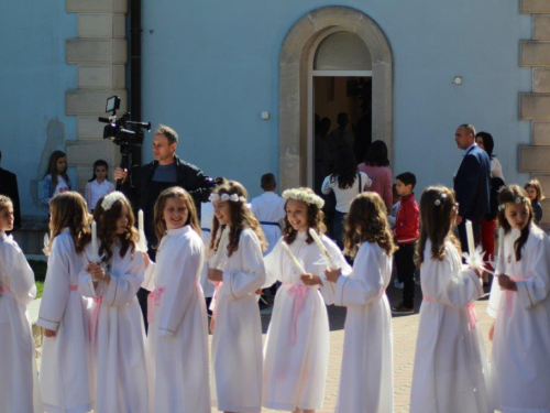 FOTO: Prva pričest u župi Prozor