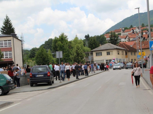 FOTO: Vanjska proslava patrona župe Prozor