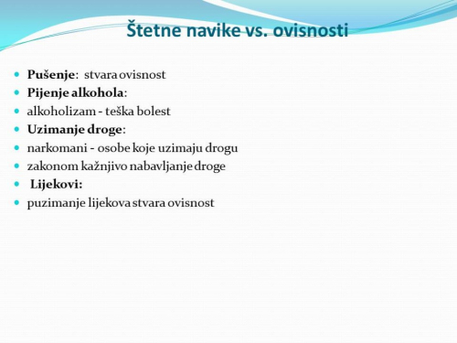 Projektna nastava: Briga o zdravlju školske djece