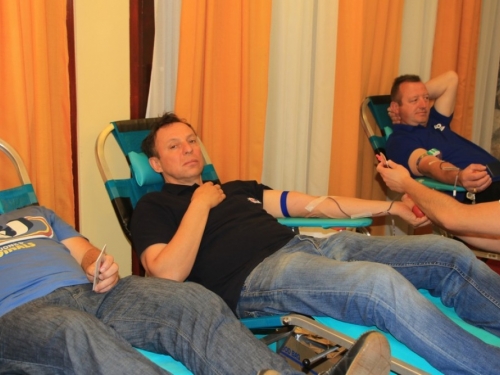 FOTO: U motelu HE Rama održana akcija dobrovoljnog darivanja krvi