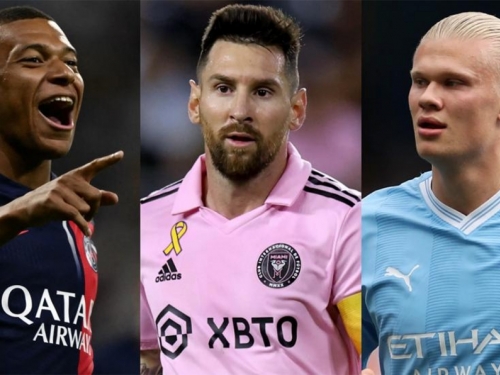 Haaland, Mbappe i Messi bore se za titulu nogometaša godine