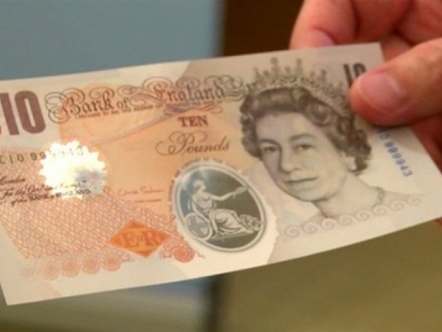 Britanija 2016. počinje izdavati plastične novčanice