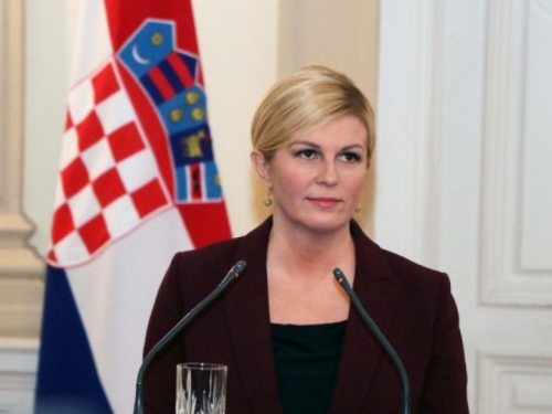 Hrvatska predsjednica zabrinuta situacijom u BiH