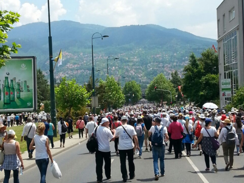 FOTO/VIDEO: Ramci na susretu s papom Franjom u Sarajevu