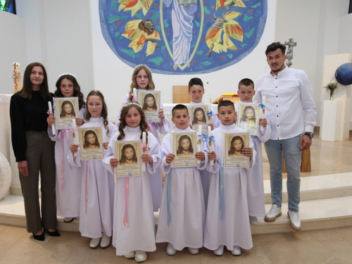 FOTO: Prva pričest u župi Rumboci