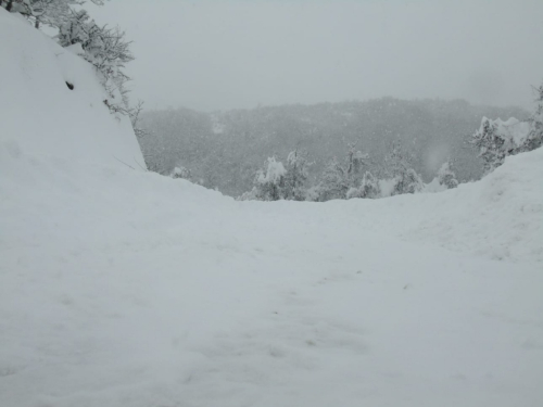 FOTO: Visina snijega na Orašcu 76 cm