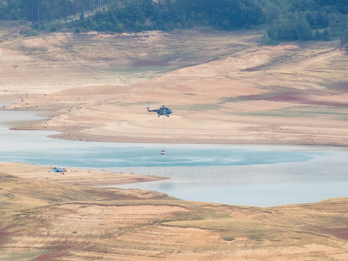 FOTO/VIDEO: Požar od Baljaka prema putu za Ramu