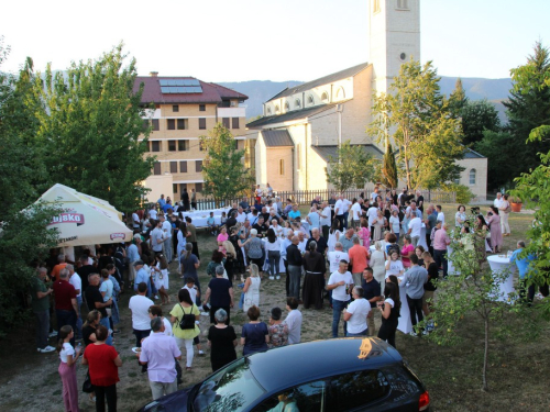 FOTO/VIDEO: Blagoslov temelja Knjižnice i Galerije Franjevačkog samostana Rama-Šćit