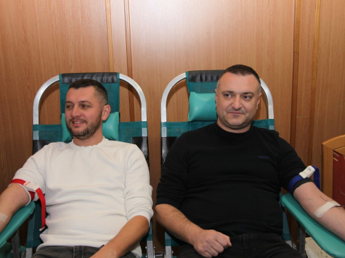 FOTO: Uspješna akcija dobrovoljnog darivanja krvi u Prozoru