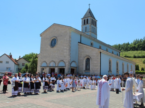 FOTO: Tijelovo u župi Prozor