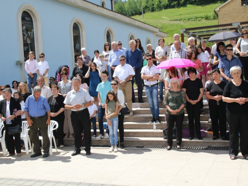 FOTO: Vanjska proslava patrona župe Prozor