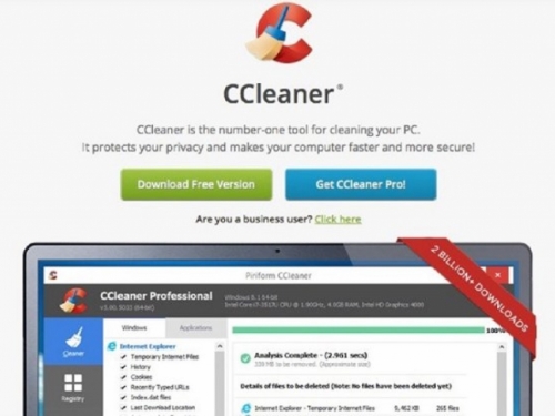 Napadnuta poznati program CCleaner, u opasnosti milijuni korisnika