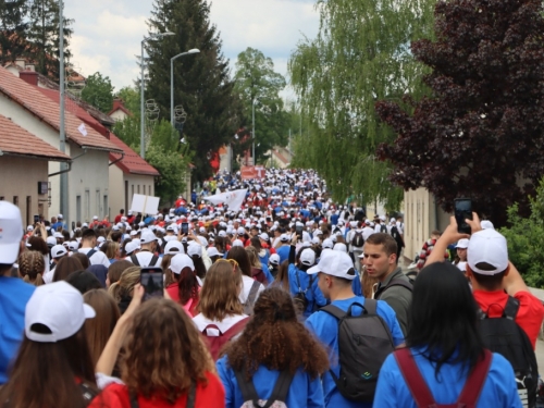 Mladi iz Rame na susretu Hrvatske katoličke mladeži u Gospiću