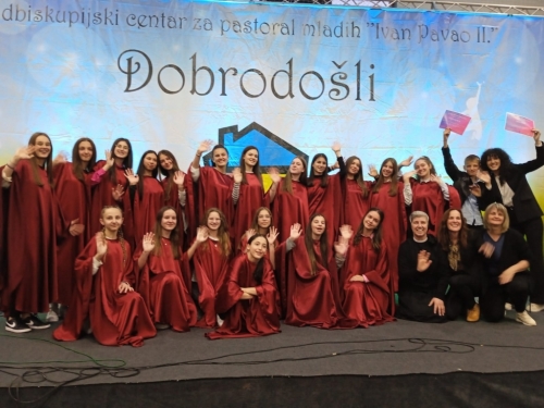 Zbor mladih župe Prozor osvojio prvo mjesto na Marija festu u Sarajevu