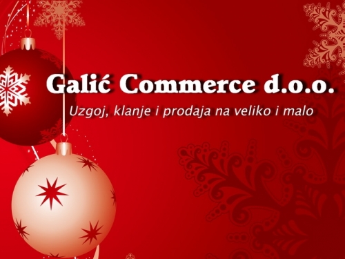 Božićna čestitka Galić Commerce d.o.o.