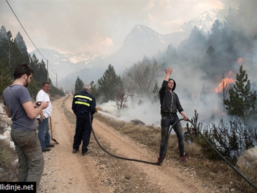 Požari na Blidinju stavljeni pod kontrolu