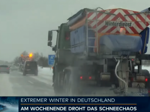 U Njemačkoj zbog snijega na sjeveru zemlje dijelom zaustavljen željeznički promet
