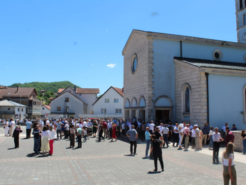 FOTO: Vanjska proslava patrona župe Prozor