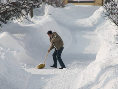 FOTO: Prisjetite se snježnog nevremena u Prozoru-Rami na današnji dan 2012.