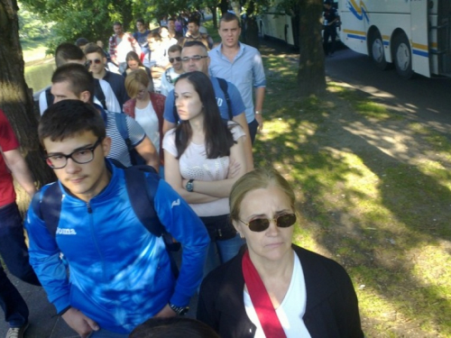 FOTO/VIDEO: Ramci na susretu s papom Franjom u Sarajevu