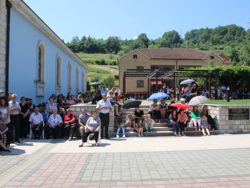 FOTO: Vanjska proslava patrona župe Prozor