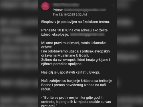 Teroristička prijetnja: Zatvorene škole u RS, policija na nogama