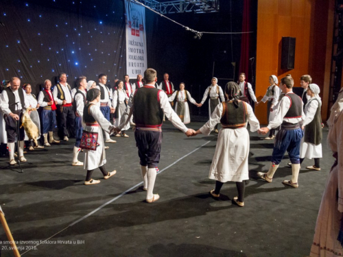 FOTO: Državna smotra izvornog folklora Hrvata u BiH