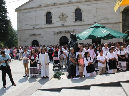 FOTO: Proslava Velike Gospe i Mlade mise fra Ivana Tučića u župi Rama-Šćit