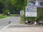 Migranti bokirali promet, srpska i federalna policija na entitetskoj granici