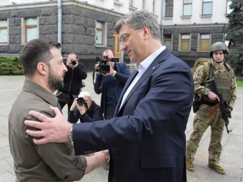 Plenković se sastao sa Zelenskim u Kijevu