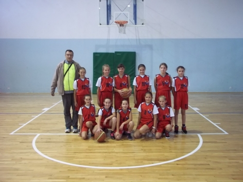 Najmlađe ramske košarkašice odigrale svoju prvu utakmicu