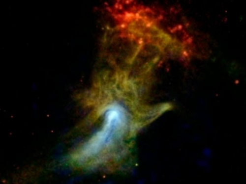 Teleskopom snimili "Božju ruku"
