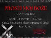 NAJAVA: Etno skupina Čuvarice - ''Korizmeni hod – Prosti moj Bože''