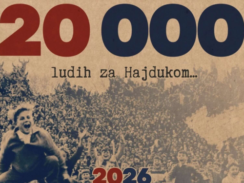 Hajduk u prvom danu 2026. srušio rekord po broju članova