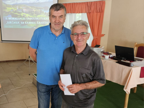 FOTO: U Prozoru odigran 2. memorijalni šahovski turnir ''Sjećanje na ramske šahiste''