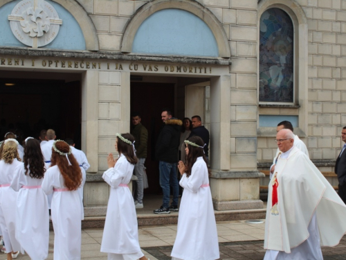 FOTO: Prva pričest u župi Prozor