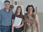 Marija Fofić učenica generacije u OŠ 'Marko Marulić' Prozor