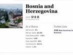 Forbes izabrao najbolje države za poslovanje, BiH na 98. mjestu