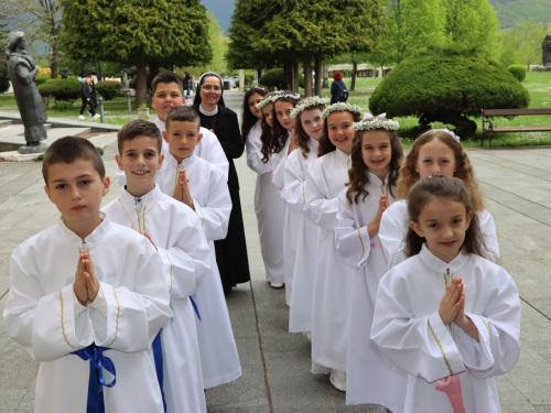 FOTO: Prva sveta Pričest u župi Rama-Šćit